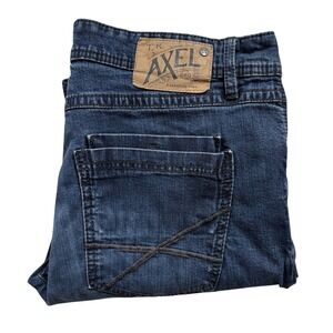 TK Axel Men's Jeans Size 35x29 Straight Leg Blue Denim - 778